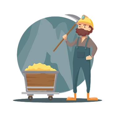 An illustration of a high-performance ASIC miner in action, showcasing its role in cryptocurrency extraction