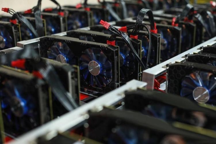 An illustration of modern mining rigs adapting to future market challenges
