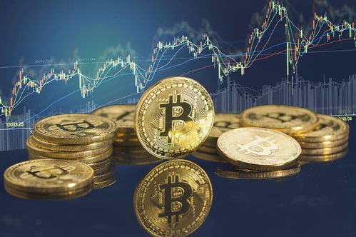 A powerful Bitcoin mining rig in action, showcasing the hardware that drives the BTC network